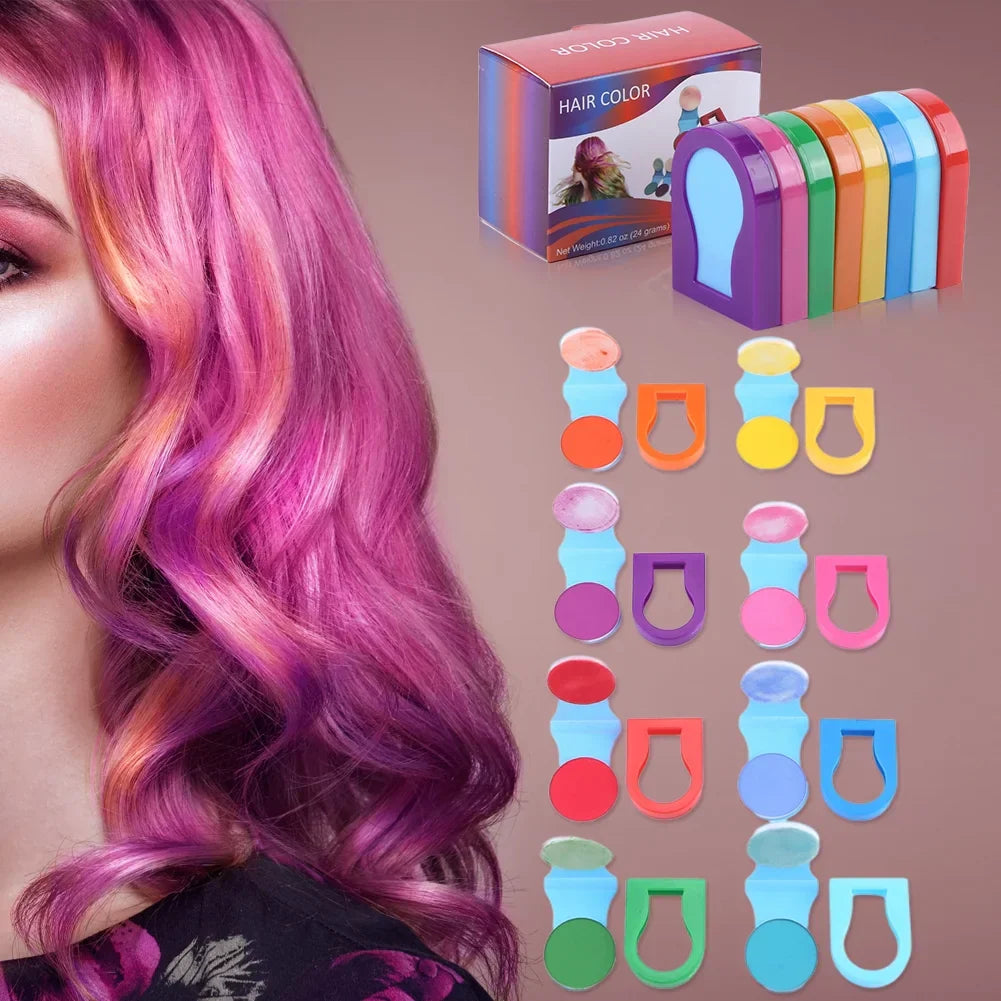 Instant Hair Color Chalk Kit