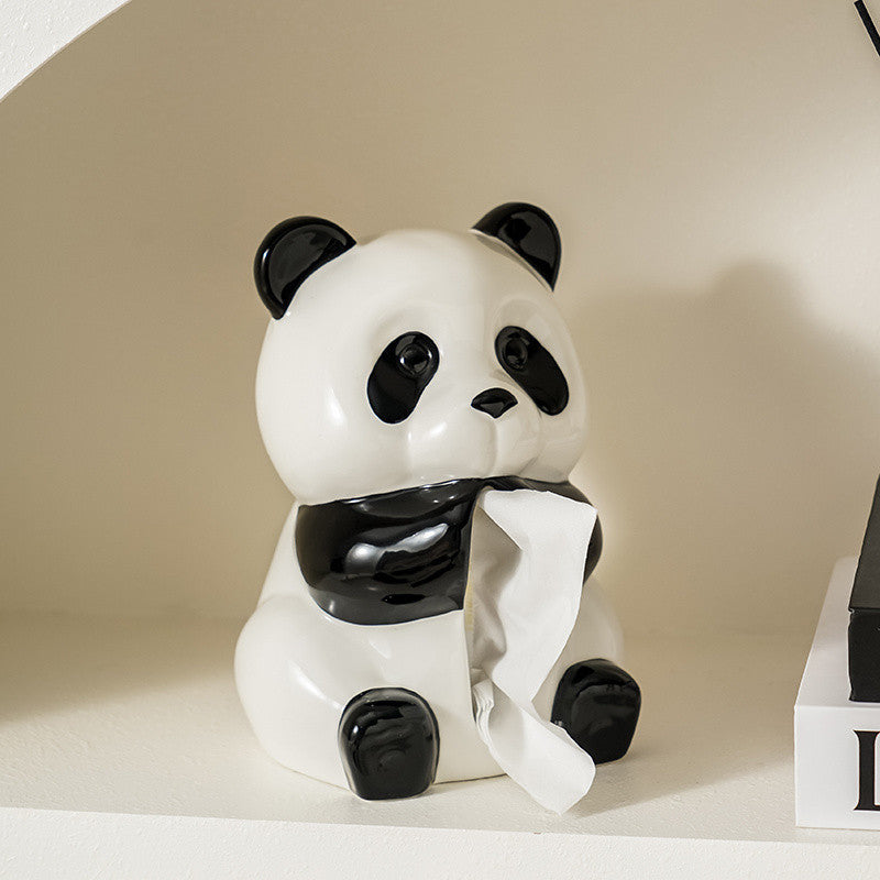 Panda Tissue Box