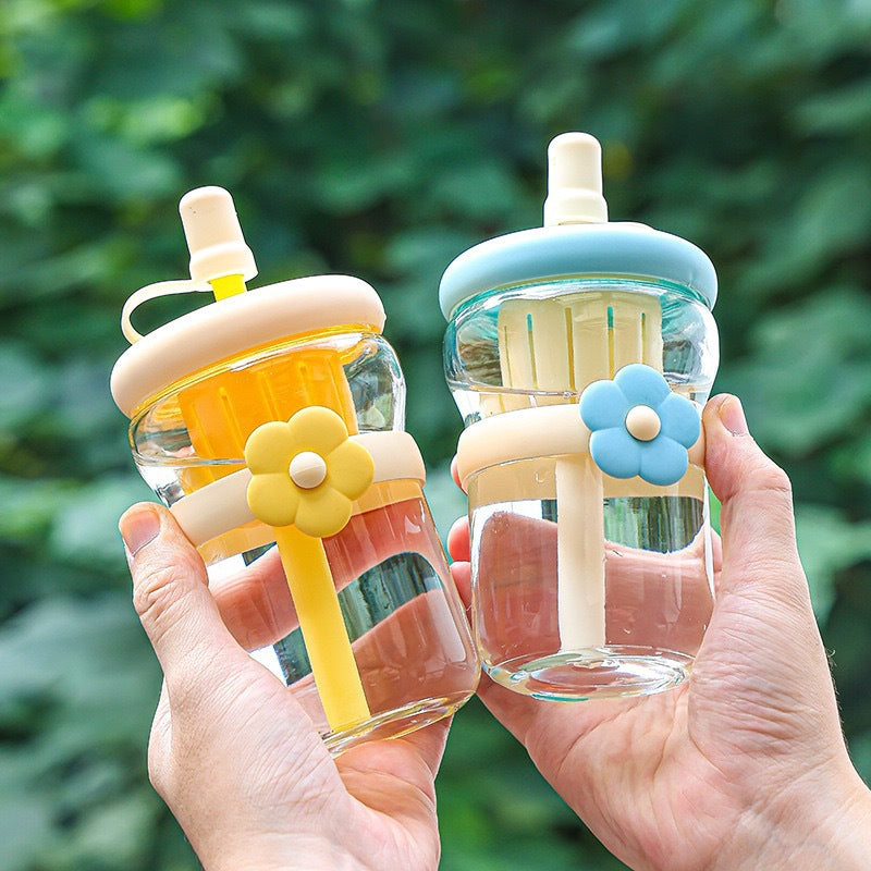 Cute Infuser Straw Bottle