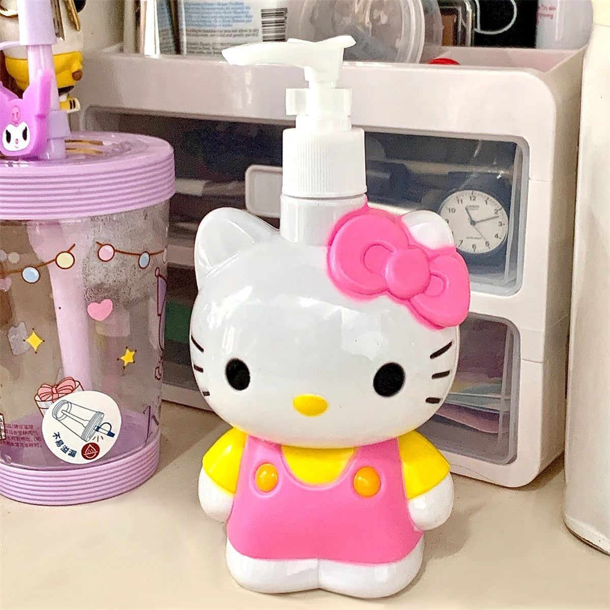 Hello Kitty Liquid Dispenser Bottle