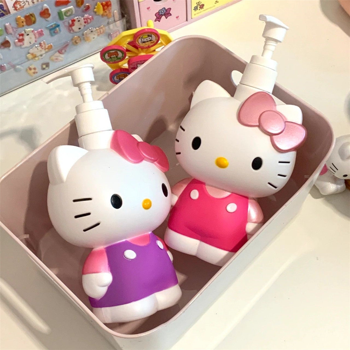 Hello Kitty Liquid Dispenser Bottle