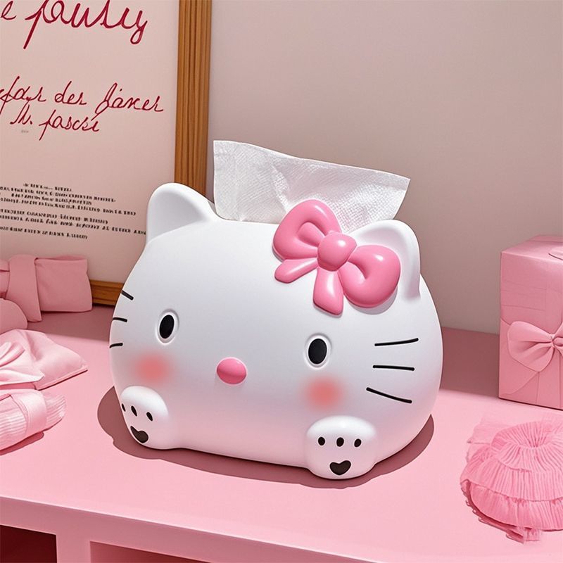Kitty Tissue Box