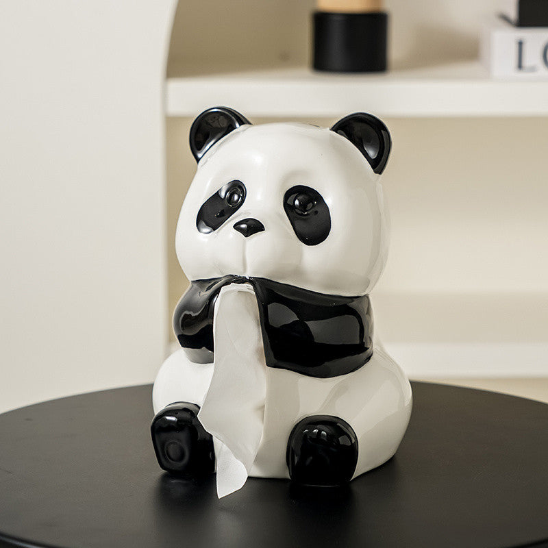 Panda Tissue Box
