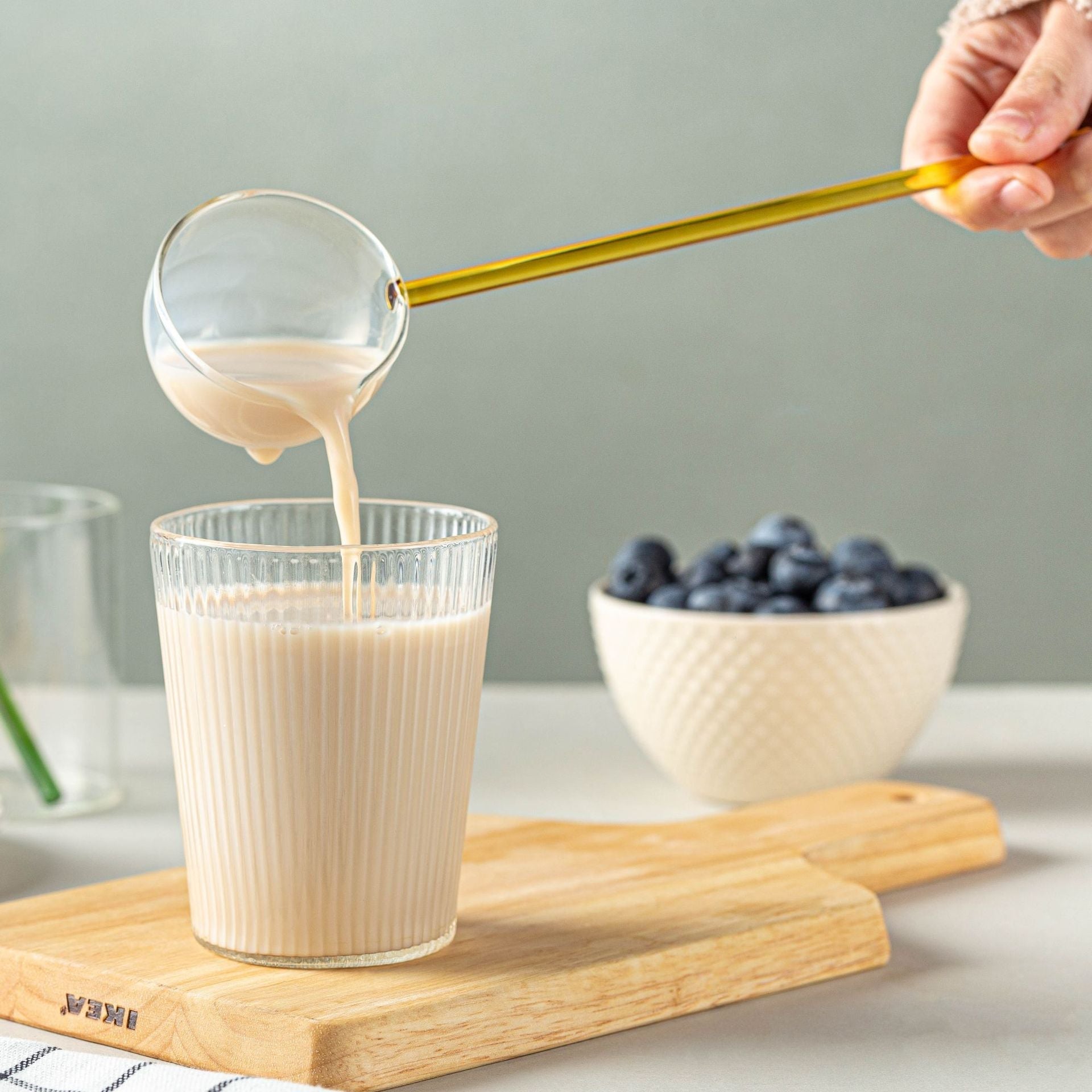 High Borosilicate Glass Spoon (Pack of 2)