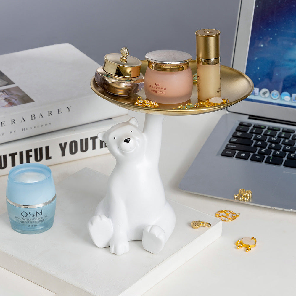 Bear Tabletop Storage Organizer