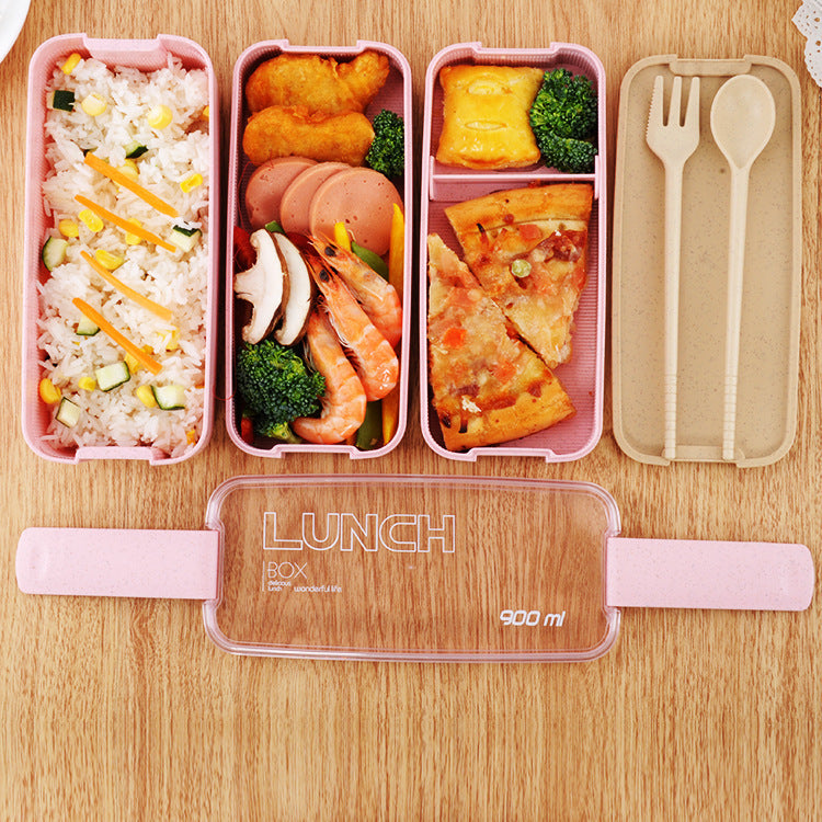 3 layers bento lunch box