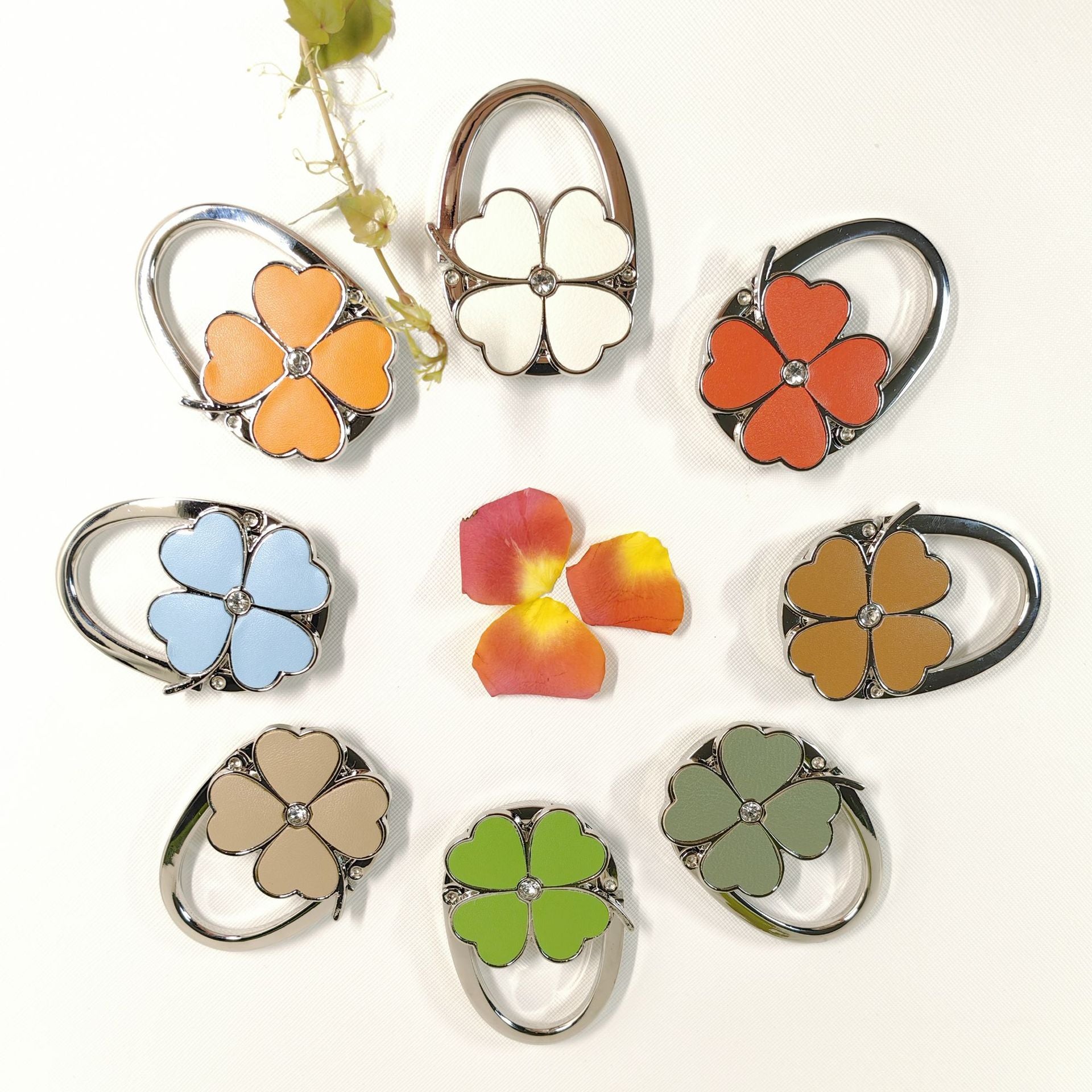Four-Leaf Clover Handbag Hook