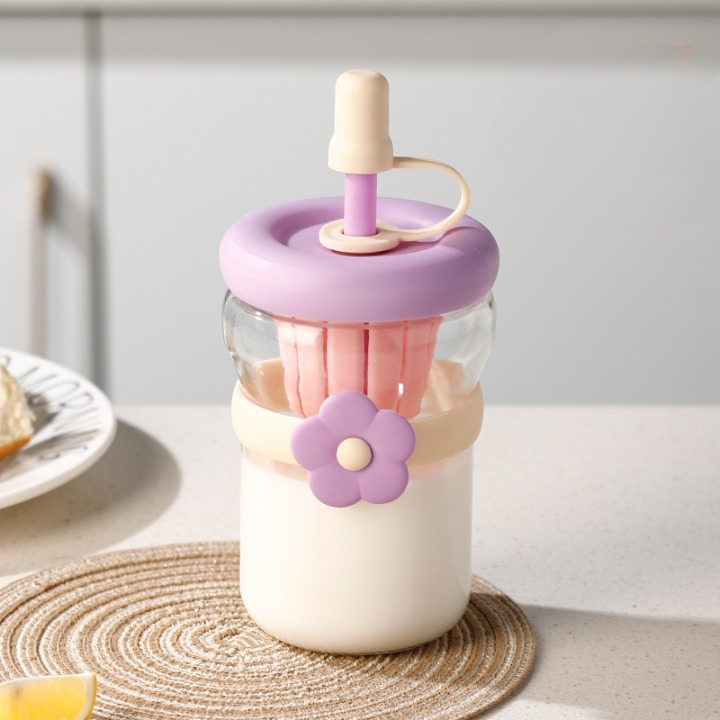 Cute Infuser Straw Bottle
