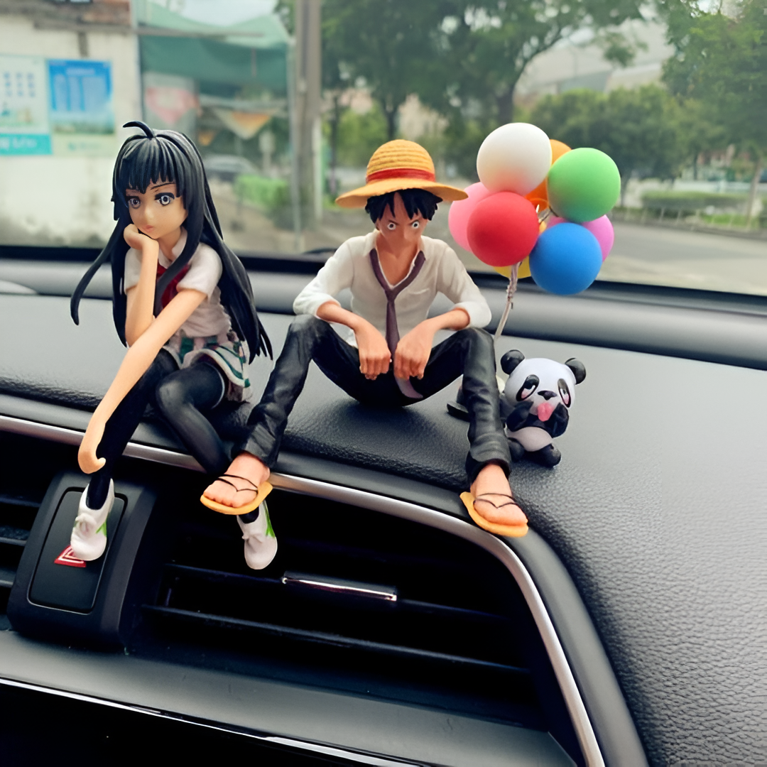 Luffy And Yukino Action Figures