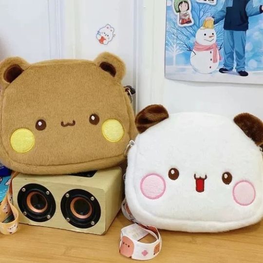 Cute Cartoon Furry Bag