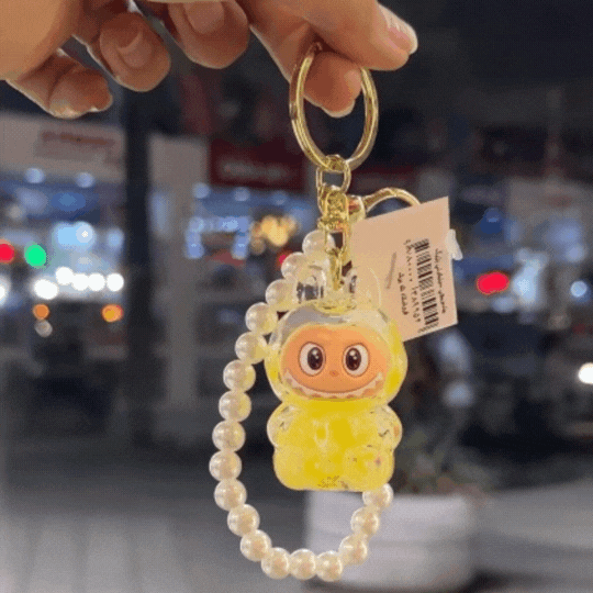 Labubu Pearl Keychain