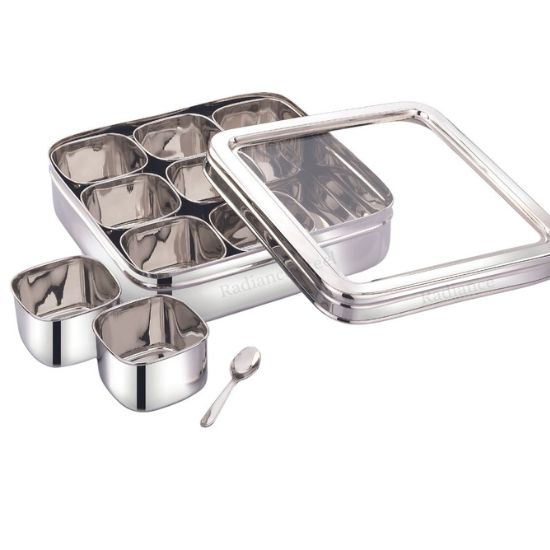 Stainless Steel Masala Box
