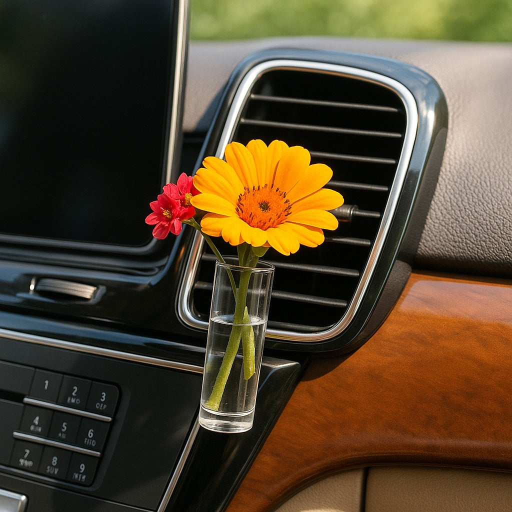Car Flora Clip Vase