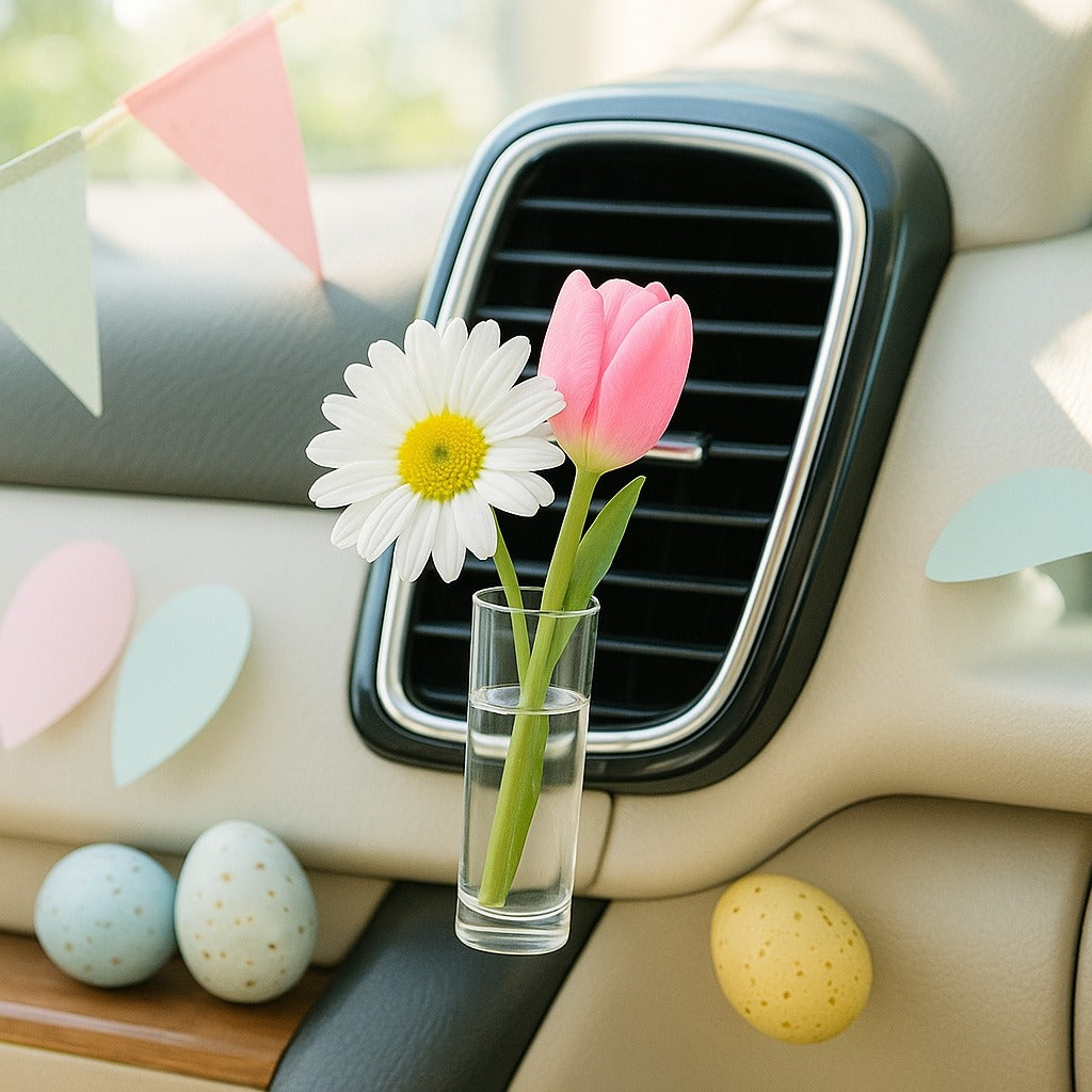 Car Flora Clip Vase
