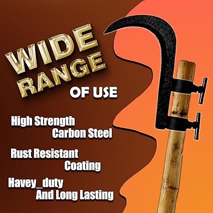 Multifunctional Portable Grass Sickle 🌿 | Handy Cutter for Gardening, Harvesting & Branch Trimming ✨