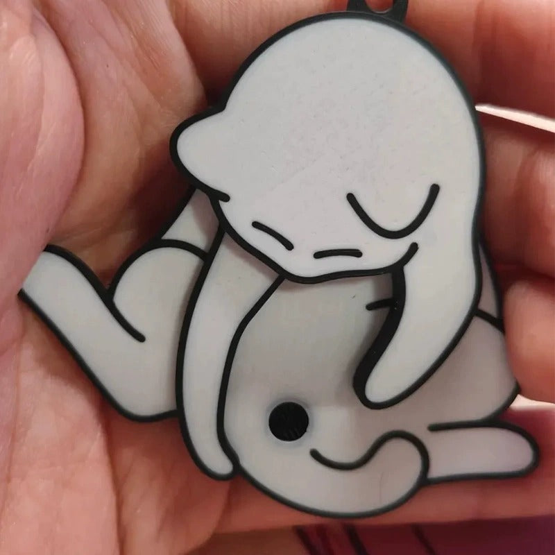 Cat Play Balls Keychain