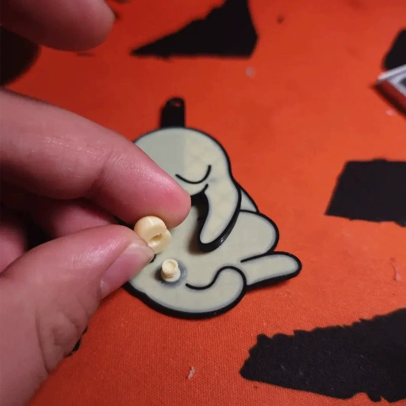 Cat Play Balls Keychain