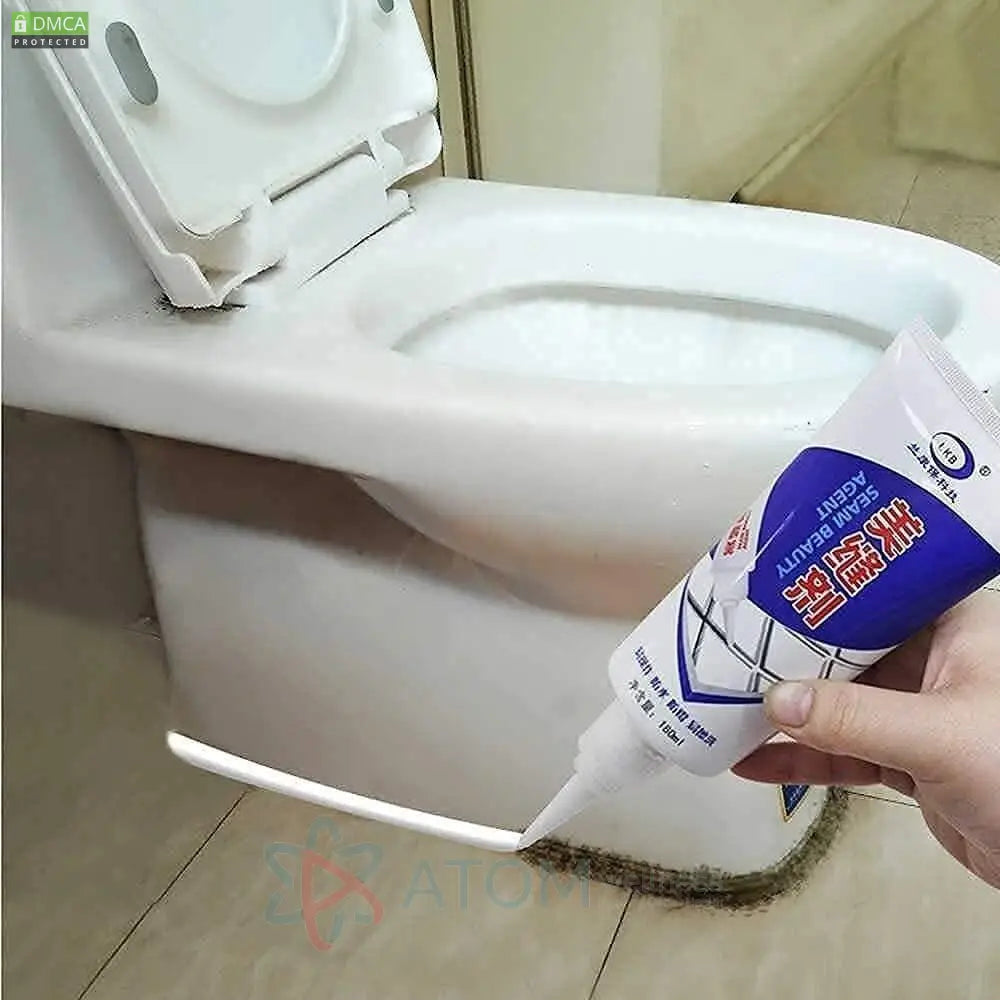 Multipurpose Tile Grout & Gap Filler Tube | Waterproof Sealing Agent for Bathroom & Kitchen (White, 180ml)