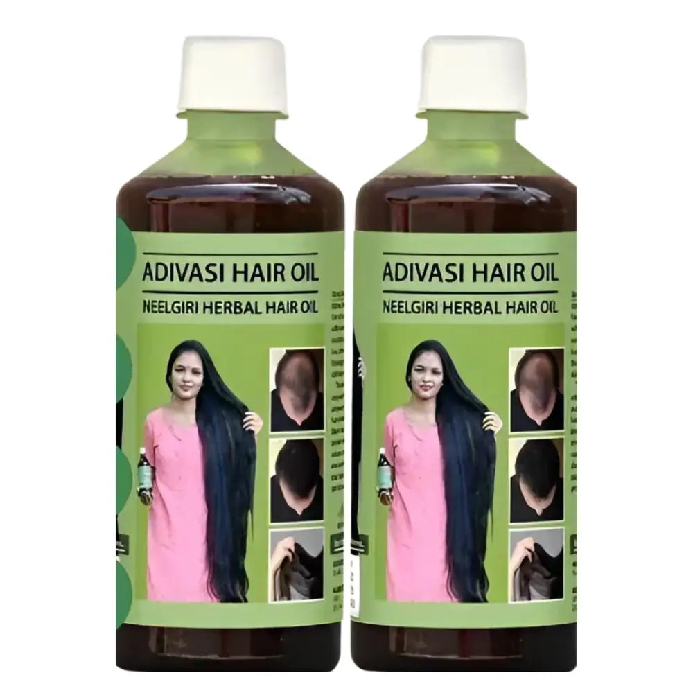 Original Adivasi Herbal Hair Oil 100mL Buy 1 Get 1 Free