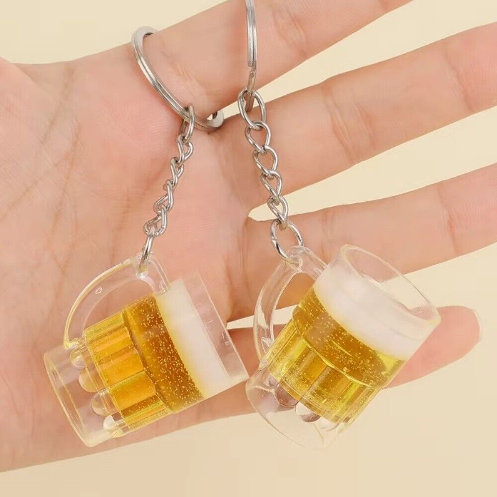 Beer Glass Keychain