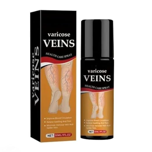 Herbal Varicose Vein Relief Spray 🌿 | Easy Spray-On for Leg Comfort, Swelling & Appearance ✨
