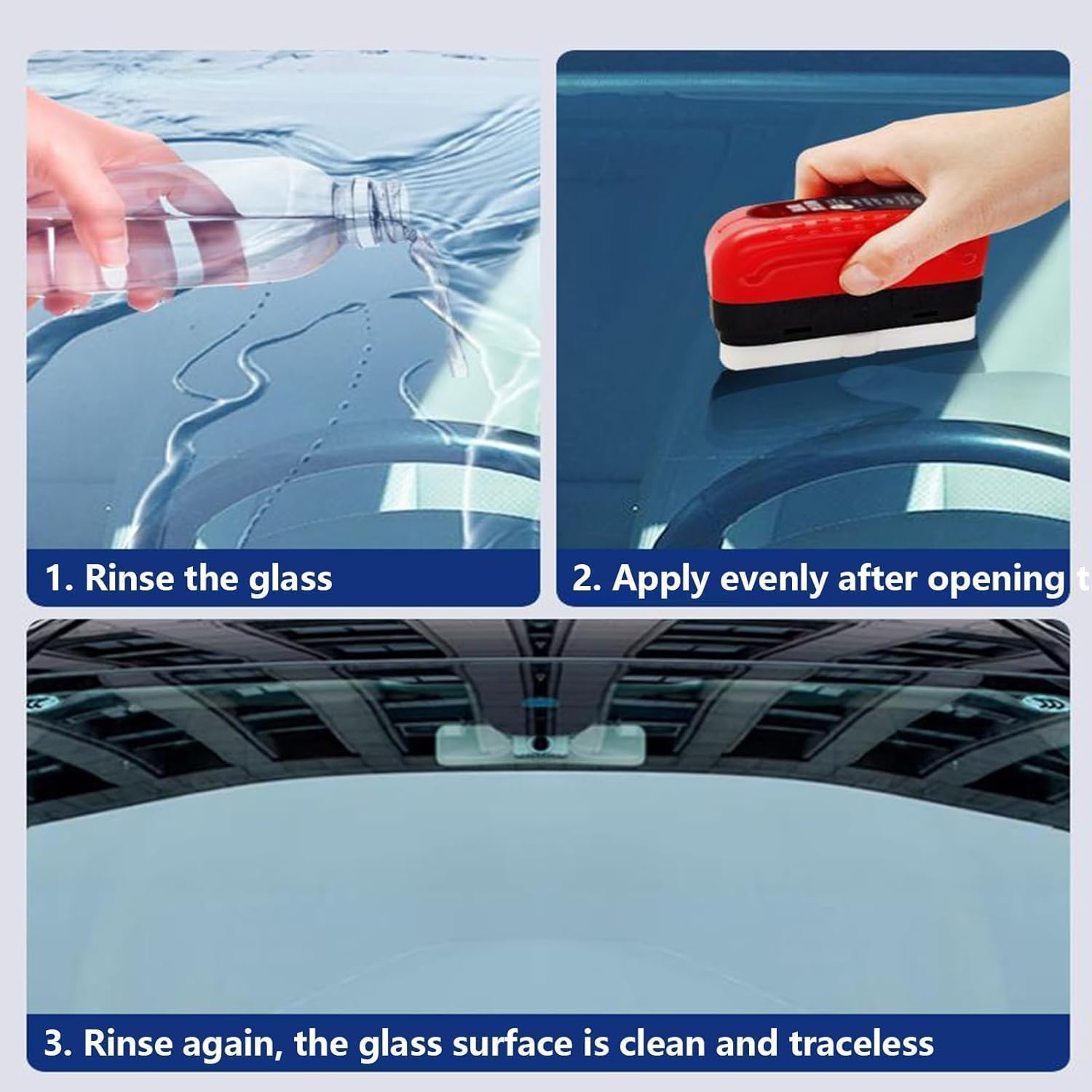 Effortless Car Windshield Cleaning