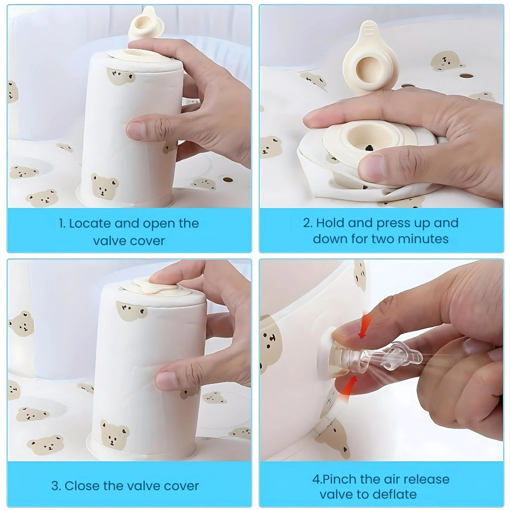 2025 Top-Selling Inflatable Baby Sofa – Portable, Comfortable & Safe Toddler Chair