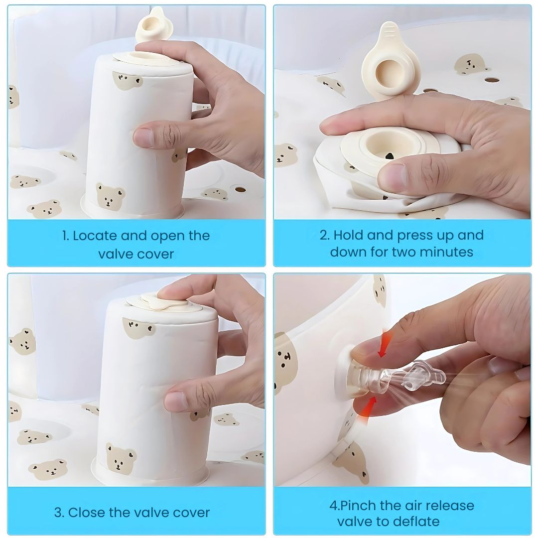 2025 Top-Selling Inflatable Baby Sofa – Portable, Comfortable & Safe Toddler Chair