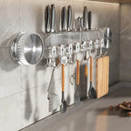 8-Hook Suction Mount for Kitchen & Home – Easy No-Drill Installation