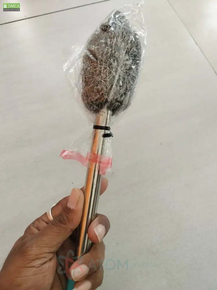 2-in-1 Deep Cleaning Toilet & Bottle Jar Scrubber Brush Set | High Quality Steel & Plastic | (Pack of 2)