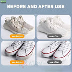 2-in-1 Multifunctional Shoe Cleaner Brush | Gentle Soft Bristles for Sneaker Maintenance | Plastic