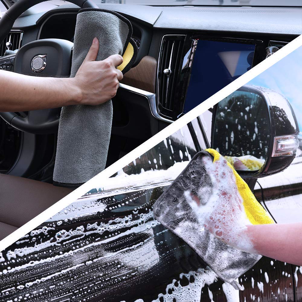 All-Purpose Ultra Absorbent Microfiber Towel – Home & Vehicle Use (650 GSM)