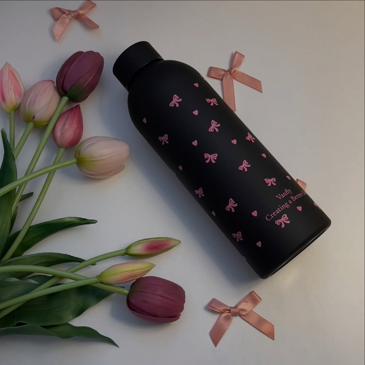 Pink Charm Water Bottles