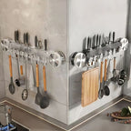 8-Hook Suction Mount for Kitchen & Home – Easy No-Drill Installation