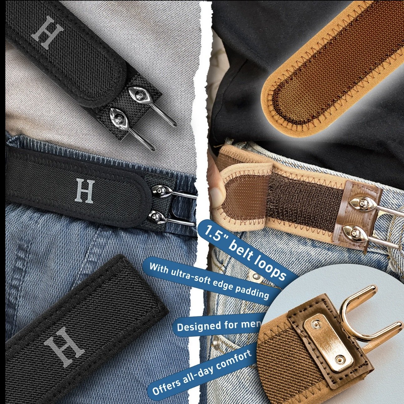 👖 Glo Mart FitLock™ Buckle-Free Waist Tightener