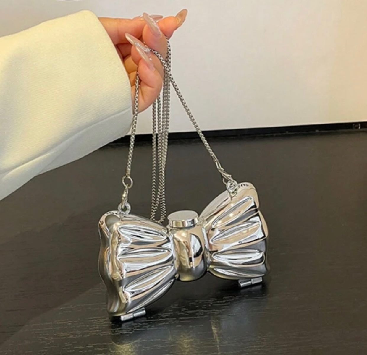 Bow Clutch Purse