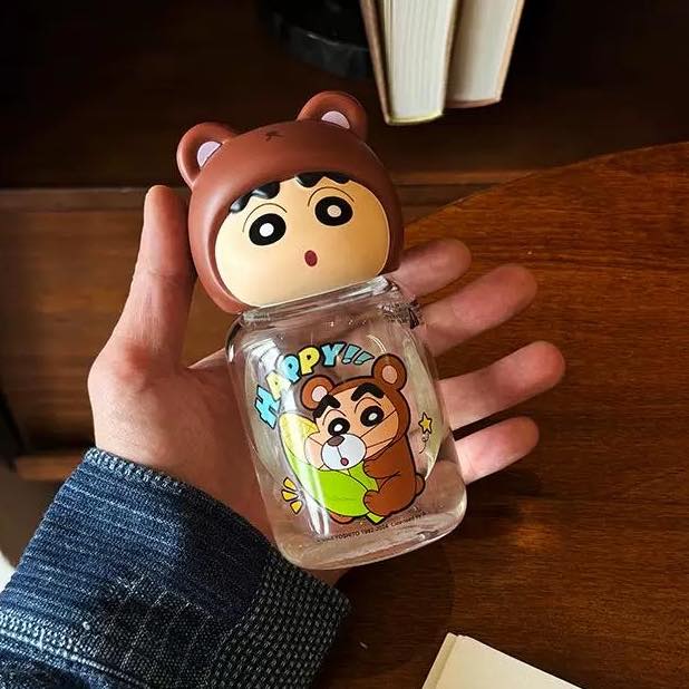 Cute Cartoon Glass Cup