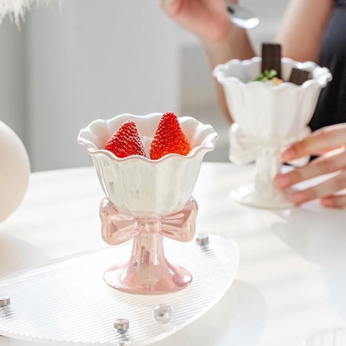 Bow Ice Cream Cup