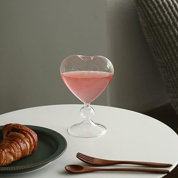 Heart Shap Glass