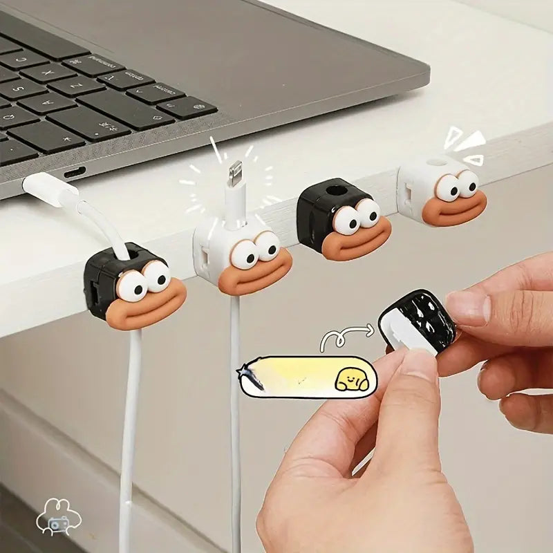 Magnetic Cable Clips (8 Pieces)