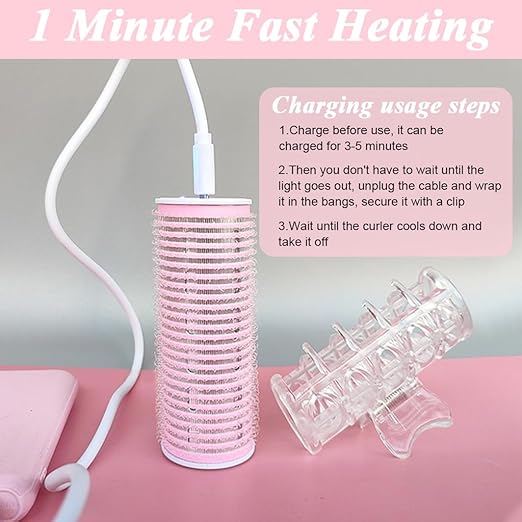 USB Heating Hair Roller