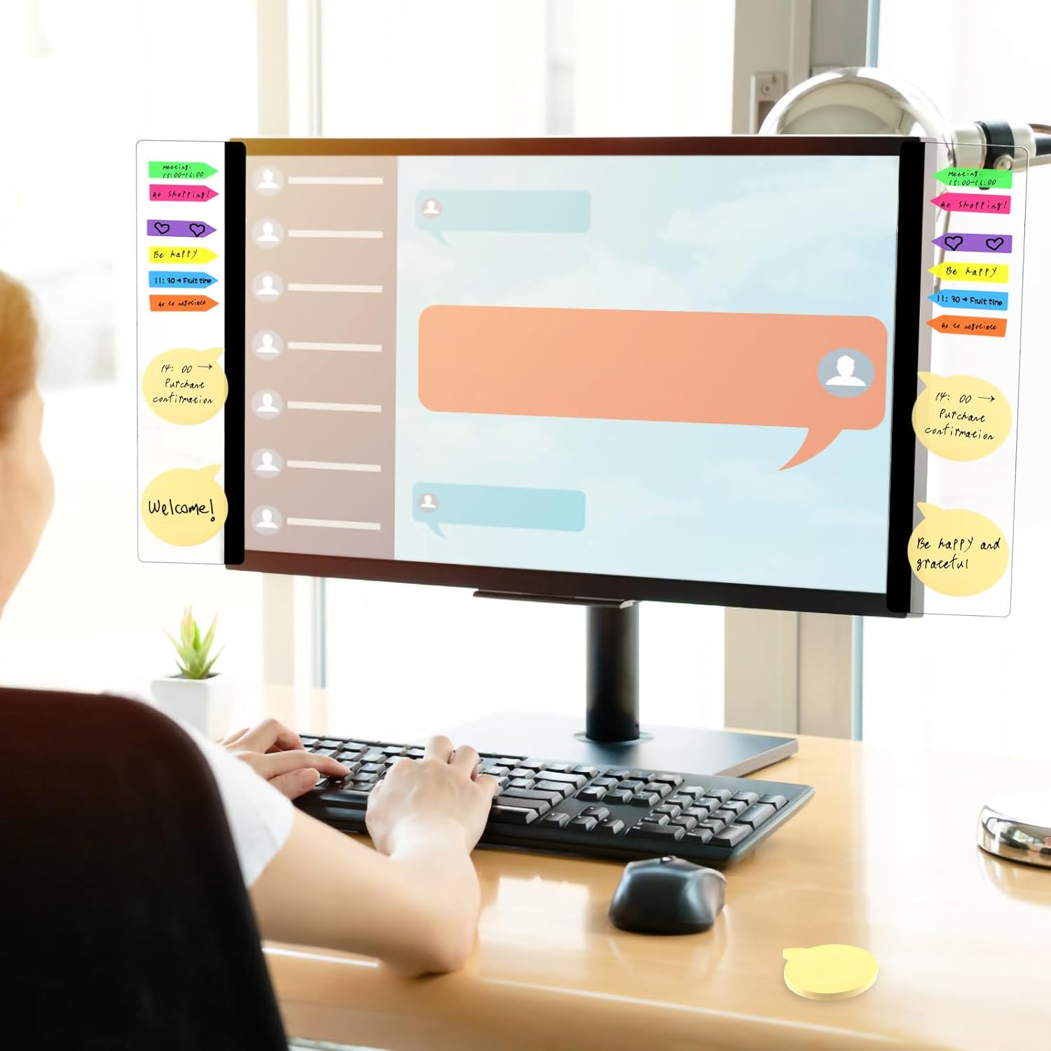 Monitor Memo Board (Pack of 2 pieces)