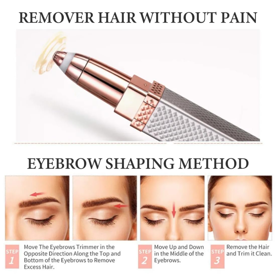 Rechargeable Eyebrow Trimmer