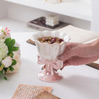 Bow Ice Cream Cup