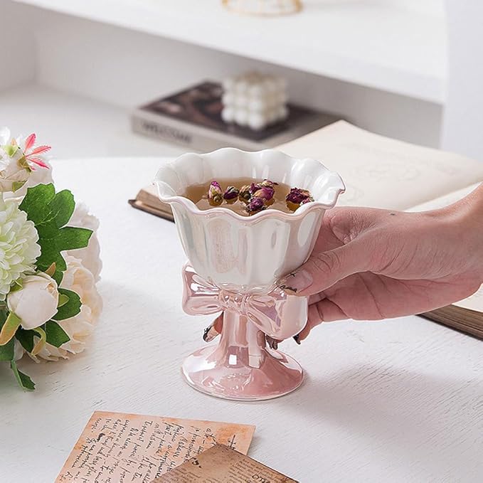 Bow Ice Cream Cup