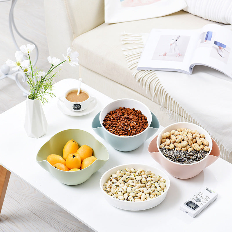 Double Layer Snack Bowl
