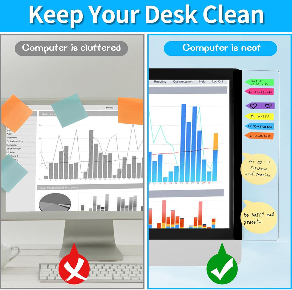 Monitor Memo Board (Pack of 2 pieces)