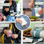 Reusable yogurt cups (Pack Of 2)