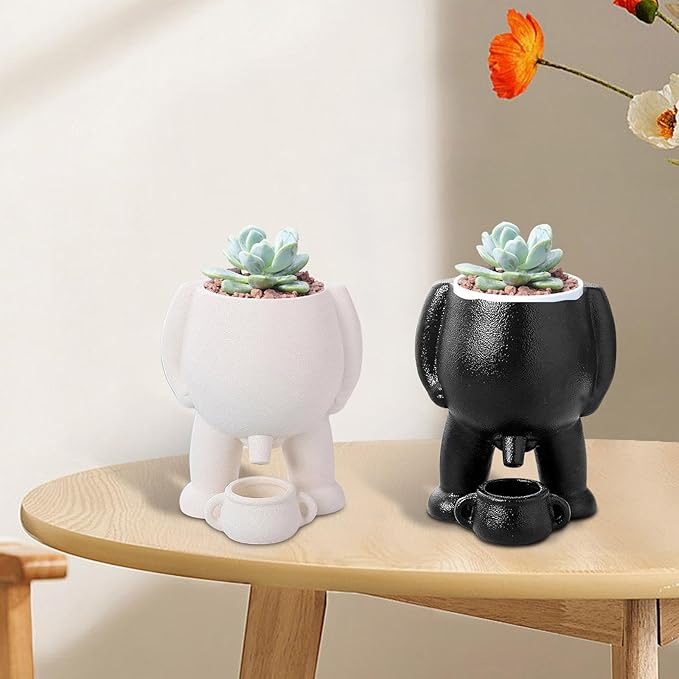 Body Shaped Flowerpot