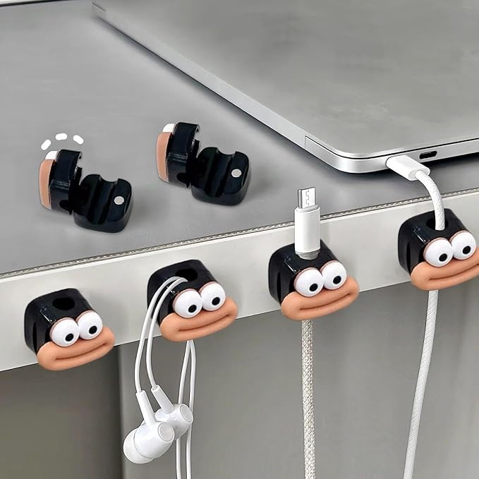 Magnetic Cable Clips (8 Pieces)